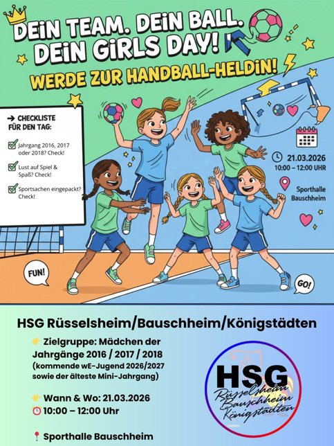 Mädchen Handball